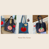 Túi tote vải denim canvas Tomato