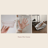 Rổ sắt oval mini màu pastel