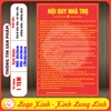 (ĐỎ) Tem Decal Dán Nội Quy Nhà Trọ, Nội Quy Phòng Cho Thuê,Quy Tắc Phòng Thuê Trọ Dùng Cho Chung Cư, CC Mini Nhà Thuê,..