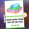 Tem Decal Dán Nhắc Nhở Dùng Xong Để Khăn Tập Vào Giỏ, Tem Decal Trang Trí Phòng Gym, Fitness, Phòng Tập Thể Hình