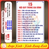 Tem Decal Dán Tường 15 Nội Quy Gia Đình Ý Nghĩa, Trang Trí Nhà Cửa, Có Keo Sẵn, Chống Nước