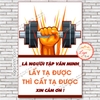 Tem Decal Dán Nhắc Nhở Cất Tạ Sau Khi Tập, Cất Tạ Gọn Gàng, Tem Decal Trang Trí Phòng Gym, Fitness, Phòng Tập Thể Hình