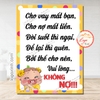 M2-Tem Decal Nhắc Nhở Vui Lòng Không Nợ,Mua Hàng Miễn Chịu Nợ,Decal Trang Trí Vui Nhộn Dán Kính, Tường,Chống Nước,Có Keo