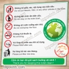 LOGO TEM STICKER BIỂN BẢNG NỘI QUY NHÀ VỆ SINH - TOILET RESTROOM RULES - HƯỚNG DẪN GIỮ VỆ SINH TRONG TOILET NHÀ TẮM