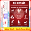 [M1] Poster Decal Dán Nội Quy Sân Tập Pickleball, Quy ĐInh CLB Câu Lạc Bộ Pickleball,. Quy Tắc Sân Píc Cờ Bôn, Tem Decal