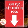 LOGO TEM STICKER DÁN THÔNG BÁO BIỂN CHỈ DẪN KHU VỰC ĐẶT THIẾT BỊ PHÒNG CHÁY CHỮA CHÁY PCCC 114