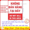 LOGO TEM STICKER BIỂN BÁO CẤM KHÔNG ĐƯỢC BÁN HÀNG TẠI ĐÂY- DO NOT SELL IN THIS AREA - BIỂN CẢNH BÁO, BIỂN CẤM