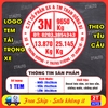 Tem DECAL Logo Tải Trọng Xe THEO YÊU CẦU,Tem Dán Trọng Tải Xe Cho Ô Tô Tải, Xe Tải, Xe Ben, Xe Khách, Dịch Vụ Chống Nước