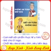 LOGO TEM STICKER KHẨU HIỆU CẢNH BÁO AN TOÀN LAO ĐỘNG-  labor safety - AN TOÀN KHÔNG ĐAU- AN TOÀN LÀ BẠN TAI NẠN LÀ THÙ