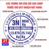 Tem DECAL Logo Tải Trọng Xe THEO YÊU CẦU,Tem Dán Trọng Tải Xe Cho Ô Tô Tải, Xe Tải, Xe Ben, Xe Khách, Dịch Vụ Chống Nước