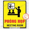 LOGO TEM STICKER BIẾN PHÒNG HỌP, MEETING ROOM DÙNG CHO VĂN PHÒNG CÔNG TY, CƠ QUAN, NHÀ XƯỞNG...