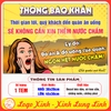Tem decal trang trí quán ăn vui nhộn – Thông báo khẩn “Ngon nhức nách” – Decal bóc dán chống nước, bền màu