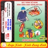 Decal Dán Quy Trình Sử Dụng Bình Chữa Cháy Bằng Khí CO2, Bình Bột Khô, Cách Sử Dụng Bình Cứu Hỏa, Decan Chống Nước