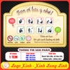 (VÀNG) Tem Decan Bạn Ơi Lưu Ý Nhé,Nhắc Nhở Hướng Dẫn Nội Quy Trong Nhà Vệ Sinh, Cảnh Báo Toilet Chống Nước, Decal WC NVS