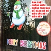 STICKER DECAL DÁN TRANG TRÍ NOEL GIÁNG SINH 2022, KHỔ LỚN, CÓ KEO SẴN DÁN MỌI VỊ TRÍ SIÊU ĐẸP