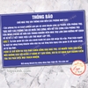 Tem Decal Dán Nội Quy Phòng Trọ, Quy Tắc Nhà Trọ Cho Thuê, Quy Định Nhà Trọ Sinh Viên, Decal Chống Nước Có Keo  Tiện Lợi