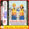 Tem Decal Poster Dán An Toàn Là Bạn Tai Nạn Là Thù, Hưởng Ứng An Toàn Lao Động, Trang Trí Nhà Xưởng Công Ty, Có Keo Sẵn