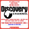 Tem xe chữ DISCOVERY CHANNEL dán ô tô xe máy nhiều kích cỡ, chống thấm nước, logo DISCOVERY trang trí xe hơi - MẪU 1