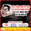 Tem Decal [Dán Xe] - CUỘC SỐNG ÁP LỰC - TÌM NGƯỜI OÁNH ĐẤM NHAU - BÓP CÒI NHÁY ĐÈN ĐỂ RA HIỆU | Chống nước, chống phai