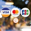 Bộ 3 Logo Decal Dán Các Loại Thẻ Thanh Toán Quốc Tế Phố Biến, VISA, MASTERCARD, JCB…Tem Phương Thức Thanh Toán  Quốc Tế