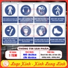 Tem Decal Bộ Tổng Hợp - TRANG BỊ BẢO HỘ LAO ĐỘNG - Nhằm đảm bảo an toàn lao động - Chống nước, chống phai, có keo dán