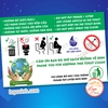 Tem Decal Dán Quy Tắc Nội Quy Sử Dụng Nhà Vệ Sinh,WC Toilet, Nhà Tắm, Tem Chống Nước Độ Bền Cao,Không Bay Màu,Không Bong