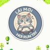 Tem Decal Dán Ô TÔ - LÁI MỚI, HƠI RUN TAY - Decal hình mèo con tập lái funny - Decal có keo sẵn, chống nước, chống phai