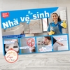 Tem Decal [Quy Định] NHÀ VỆ SINH - Lưu Ý Khi Sử Dụng NVS | Decal bóc dán có keo sẵn, chống nước, chống phai