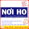 LOGO STICKER TEM DÁN TRANG TRÍ THÔNG BÁO VỊ TRÍ HO, NƠI HO, COUCH PLACE VUI NHỘN DÀNH CHO CÔNG TY CƠ QUAN NHÀ CỬA