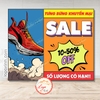 Tem Decal Dán Chữ Sale Khuyến Mại, Hot Sale Giảm Giá Sử Dụng Cho Shop Bán Giày Dép, Giày Thể Thao Sneaker,Dán Chống Nước