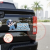 Tem Decal Dán [Ô tô] LÁI LỤA - THI 9 LẦN MỚI ĐỖ - CÁC SẾP NHƯỜNG EM | Decal Vui Nhộn - Màu Xanh | Chống nước, chống phai