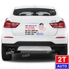 Tem Decal Dán Trang Trí Xe Vui Nhộn Cuộc Sống Áp Lực Cần Tìm Người Đấm Nhau Tỷ Thí Võ Công, Tem Xe Hài Hước Chống Nước
