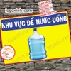 LOGO TEM STICKER KHU VỰC NƠI ĐỂ NƯỚC UỐNG, DRINK WATER PLACE- DÙNG CHO CÔNG TY, VĂN PHÒNG, NHÀ XƯỞNG.....