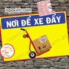 LOGO TEM STICKER VỊ TRÍ NƠI ĐỂ XE ĐẨY HÀNG - TRUCKER PLACE- DÙNG CHO CÔNG TY, VĂN PHÒNG, NHÀ XƯỞNG.....