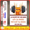 Tem Decal Dán Nhắc Nhở Cất Tạ Sau Khi Tập, Cất Tạ Gọn Gàng, Tem Decal Trang Trí Phòng Gym, Fitness, Phòng Tập Thể Hình