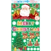 STICKER DECAL DÁN TRANG TRÍ NOEL GIÁNG SINH 2022, KHỔ LỚN, CÓ KEO SẴN DÁN MỌI VỊ TRÍ SIÊU ĐẸP