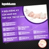 Tem Decal Dán 9 Điều Kiêng Kỵ Cần Nhớ Khi Đến Thăm Trẻ Sơ Sinh Mới Sinh, Decal Dùng Cho Nhà Có Người Mới Sinh,Có Keo Sẵn