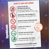 Tem Decal Dán Chú Ý Nội Quy Sử Dụng Nhà Vệ Sinh, Quy Tắc Sử Dụng Toilet, Đề Can Trang Trí Nhà Vệ Sinh Chống Nước
