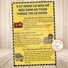 Tem Decal 3 Kỹ Năng Cơ Bản Để Đảm Bảo An Toàn Thông Tin Cá Nhân, Tránh Bị Lừa Đảo Qua Không Gian Mạng, Decal Dán