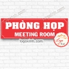 LOGO TEM STICKER BIẾN PHÒNG HỌP, MEETING ROOM DÙNG CHO VĂN PHÒNG CÔNG TY, CƠ QUAN, NHÀ XƯỞNG...