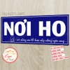 LOGO STICKER TEM DÁN TRANG TRÍ THÔNG BÁO VỊ TRÍ HO, NƠI HO, COUCH PLACE VUI NHỘN DÀNH CHO CÔNG TY CƠ QUAN NHÀ CỬA