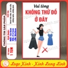 Tem Sticer Decal Dán Vui Lòng Không Thử Đồ Ở Đây, Quy Định Khu Vực Thay Đồ Thử Đồ, Dùng Cho Shop Quầy Quần Áo,Chống Nước