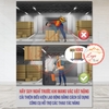 Tem Decal Poster Dán Cảnh Báo Cẩn Thận Khi Mang Vác Các Vật Nặng, Sử Dụng Công Cụ Hỗ Trợ Nâng, Tem Có Keo Sẵn