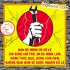 LOGO TEM STICKER BIỂN KHÔNG CHỈ TRỎ KHI KỸ THUẬT LÀM VIỆC ĐỂ ĐẢM BẢO AN TOÀN - BIỂN BÁO AN TOÀN LAO ĐỘNG VUI NHỘN
