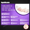Tem Decal Dán 9 Điều Kiêng Kỵ Cần Nhớ Khi Đến Thăm Trẻ Sơ Sinh Mới Sinh, Decal Dùng Cho Nhà Có Người Mới Sinh,Có Keo Sẵn