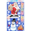 STICKER DECAL DÁN TRANG TRÍ NOEL GIÁNG SINH 2022, KHỔ LỚN, CÓ KEO SẴN DÁN MỌI VỊ TRÍ SIÊU ĐẸP