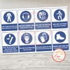Tem Decal Bộ Tổng Hợp - TRANG BỊ BẢO HỘ LAO ĐỘNG - Nhằm đảm bảo an toàn lao động - Chống nước, chống phai, có keo dán