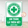 (CN) Tem Decal Dán Cấm Bật Lửa, No Open Flames, Cảnh Báo Khu Vực Dễ Cháy Nổ,Cấm Bật Lửa Và Các Nguồn Gây Lửa,Chống Nước