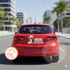 Tem Decal Dán [Ô tô Vui Nhộn] - LÁI LỤA - THI 9 LẦN MỚI ĐỖ - CÁC SẾP NHƯỜNG EM | Decal Màu HỒNG Chống nước, chống phai
