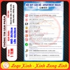 Tem Decal Dán Nội Quy Căn Hộ, Apartment Rules, 3 Ngôn Ngữ VIệt-Anh-Trung, Dùng Cho Khách Sạn, Nhà Nghỉ, Căn Hộ Cho Thuê